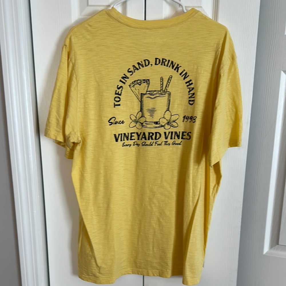 Vineyard Vines Yellow Men's Shirt